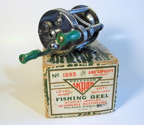 Pflueger Direct Drive Akron No. 1893 cleanup