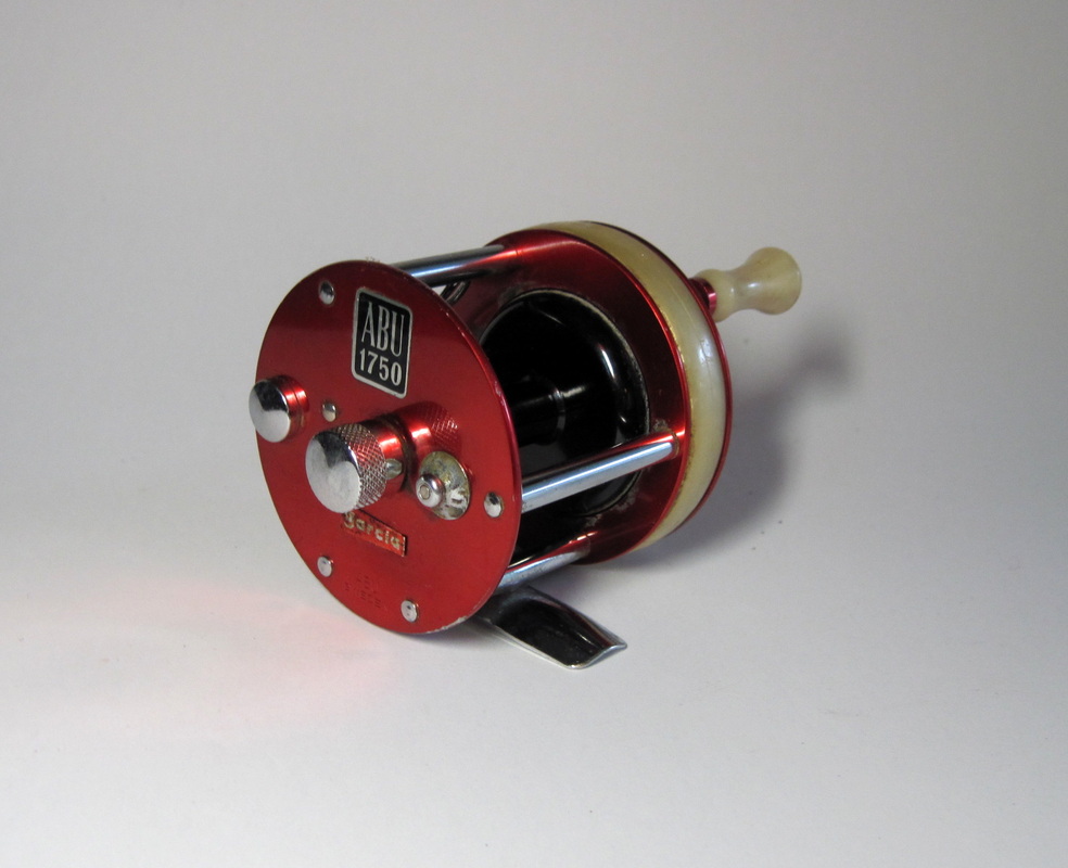 Sold at Auction: Abu Garcia 1750 Red Baitcasting Reel