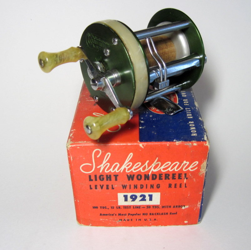 Vintage Shakespeare Wondereel No. 1921 Model GE With Original Box
