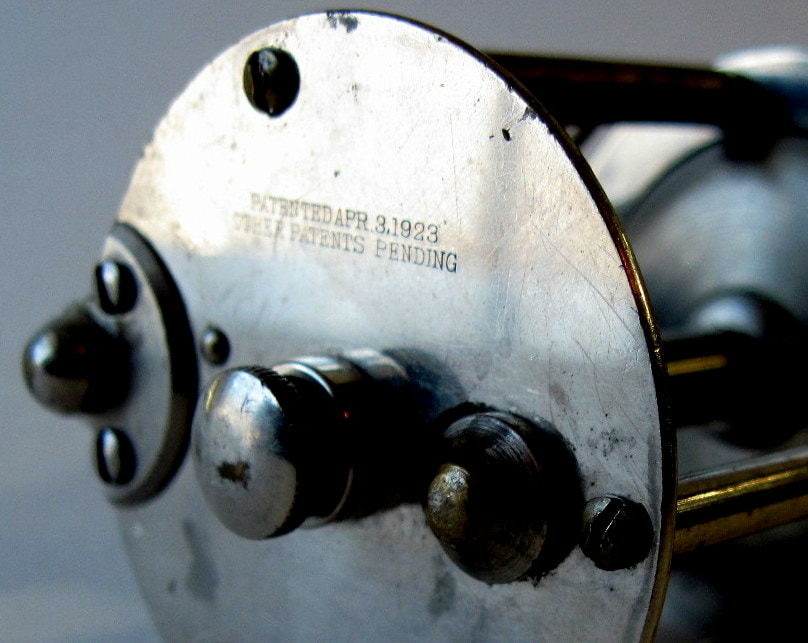 Rare & Vintage Pflueger Akron Reel Patented April 3, 1923 Other Patents  Pending - Lero